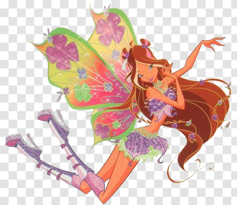 Flora Tecna Winx Club: Believix In You Musa Bloom - Poppixie - Fairy Transparent PNG