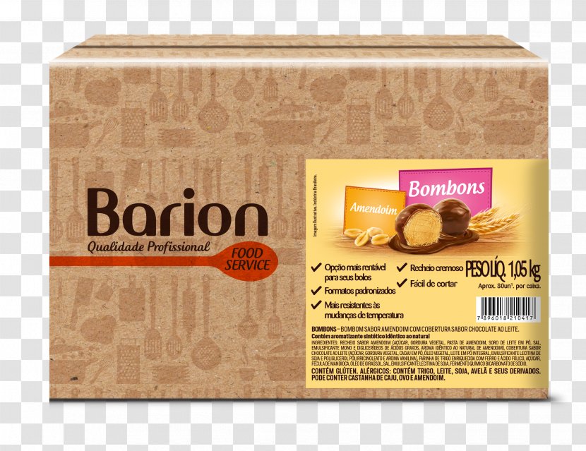 Bonbon Frosting & Icing Barion Cia Food Flavor - Brand - Chocolate Transparent PNG