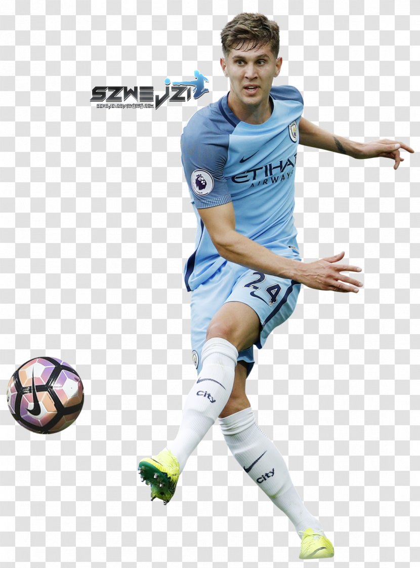 John Stones Team Sport Football Player - Jersey Transparent PNG