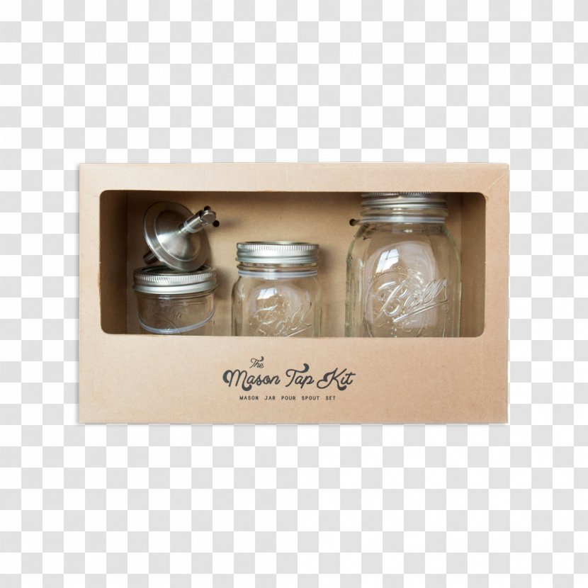 Glass Mason Jar Paper - Leather Transparent PNG