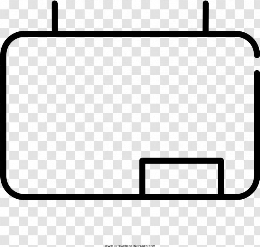 Line Cartoon - Rectangle - Art Transparent PNG