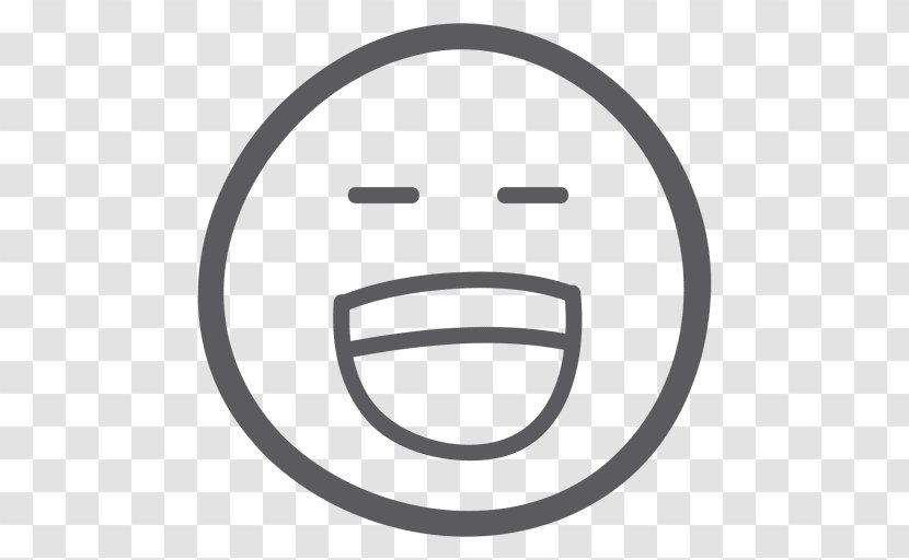 Emoticon Smiley Face With Tears Of Joy Emoji - Iphone - Laughing Transparent PNG