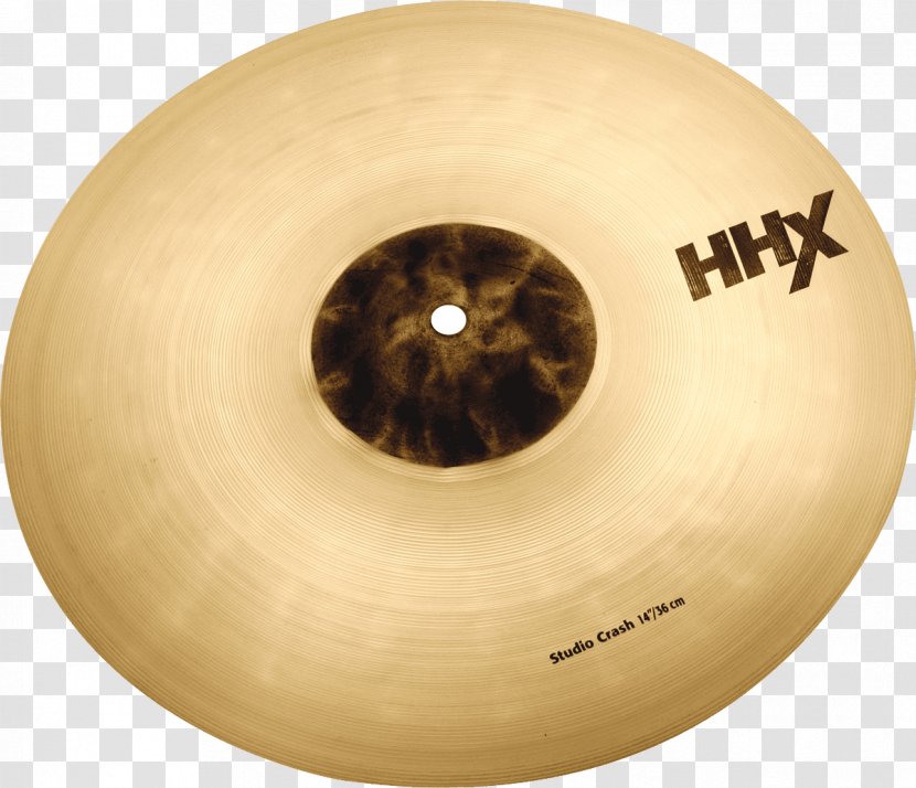 Hi-Hats Crash Cymbal Sabian HHX - Heart - Musical Instruments Transparent PNG