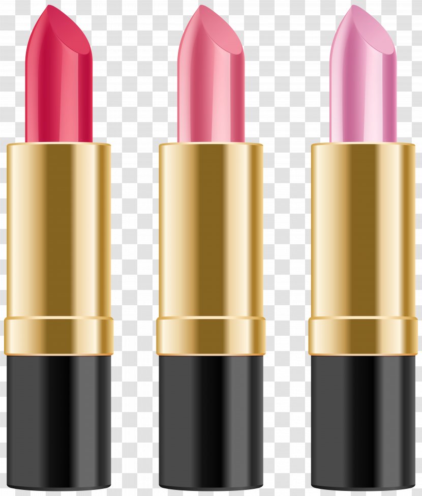 Lipstick Cosmetics Rouge Clip Art - Wax - Set Image Transparent PNG