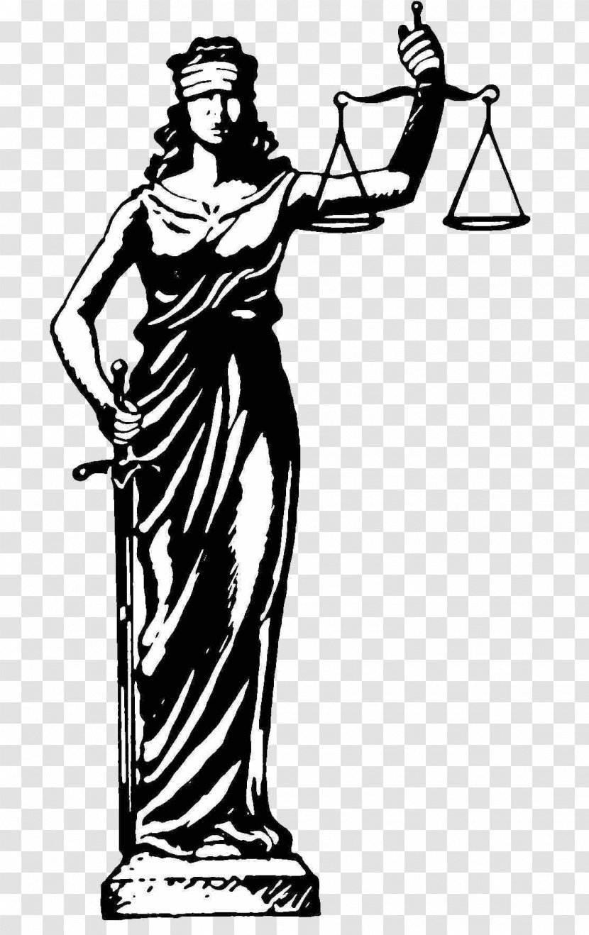 Themis Lady Justice Greek Mythology Success In Pre-Paid Legal - Court Transparent PNG