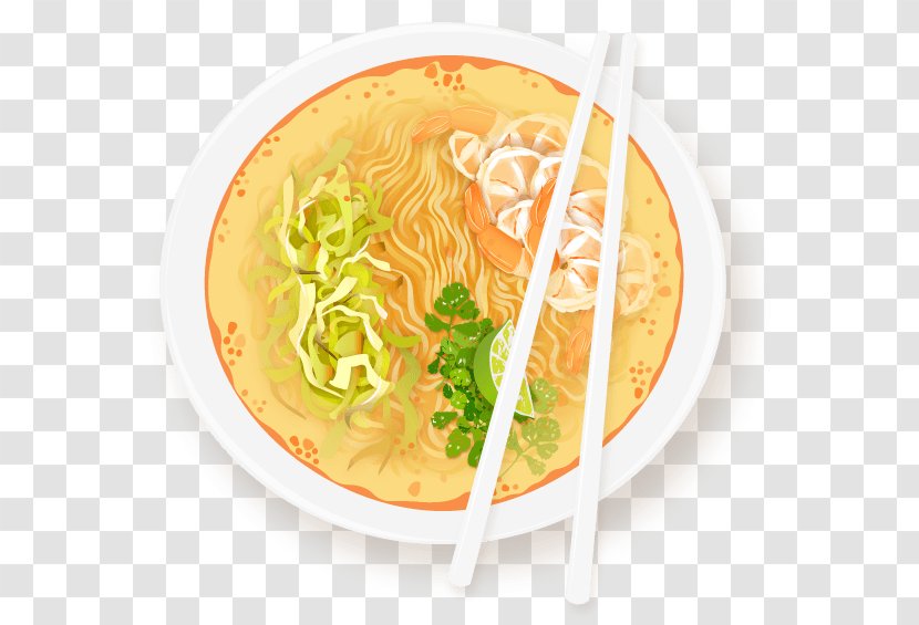 Noodle Soup Chinese Noodles Broth Vegetarian Cuisine - Beauty Transparent PNG