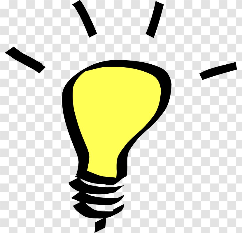 Incandescent Light Bulb Lighting Clip Art - Electricity - Idea Transparent PNG