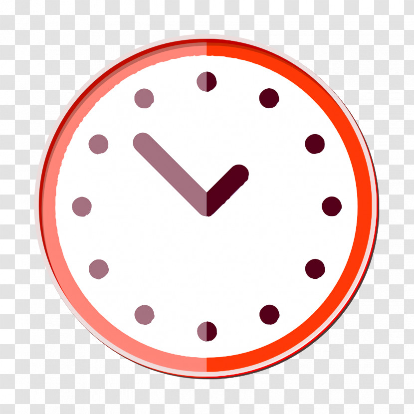 Clock Icon Furniture Icon Transparent PNG