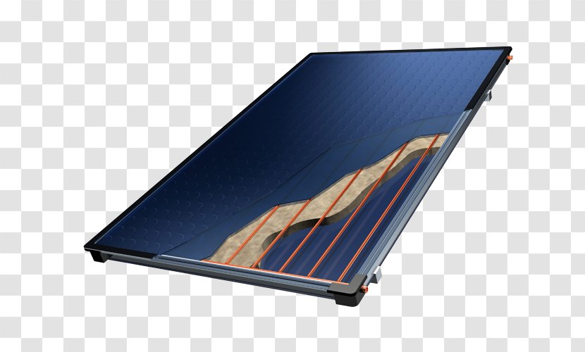 Solar Energy Thermal Collector Flachkollektor Centrale Solare - Heat Transparent PNG