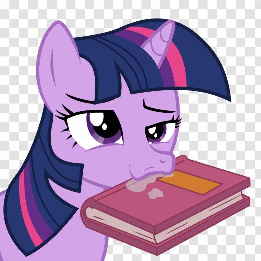 Twilight Sparkle Applejack Pony Fluttershy Pinkie Pie - Cartoon - Book Transparent PNG