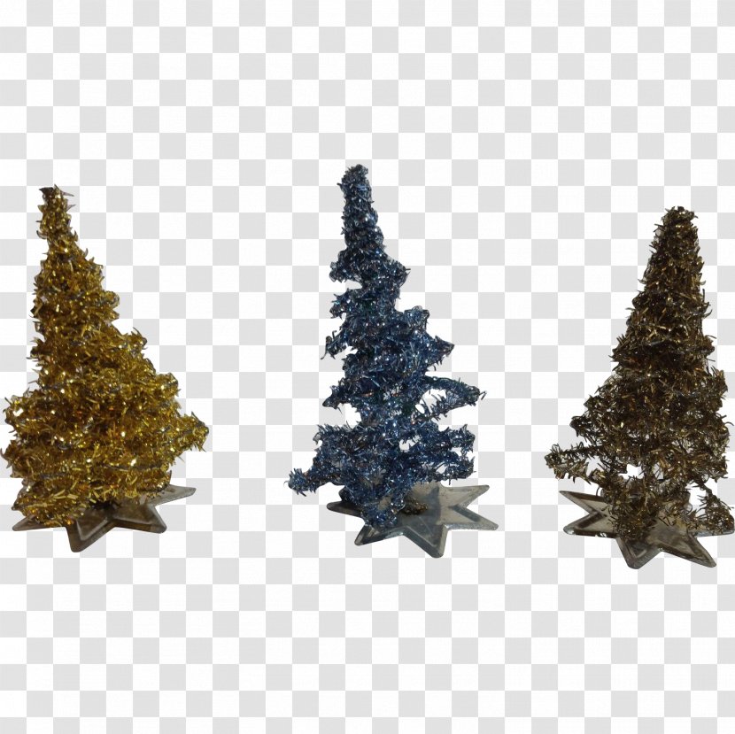 Spruce Christmas Ornament Tree Fir Pine - Evergreen - Tinsel Transparent PNG