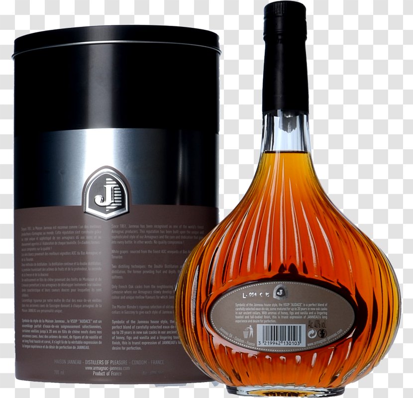 Cognac Armagnac Wine Whiskey Liqueur - Eau De Vie Transparent PNG