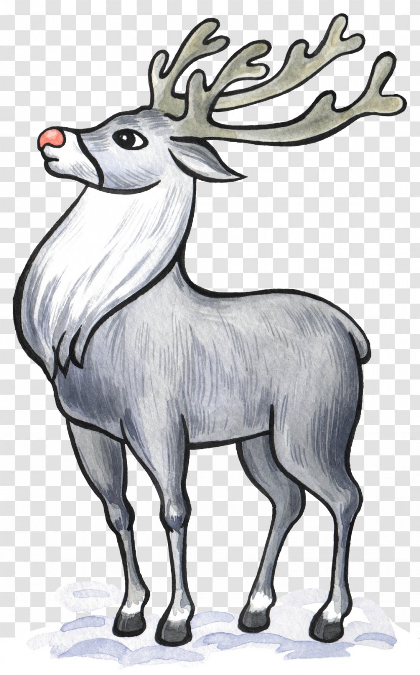 Reindeer Lesson Clip Art Image Presentation - Mathematics Transparent PNG