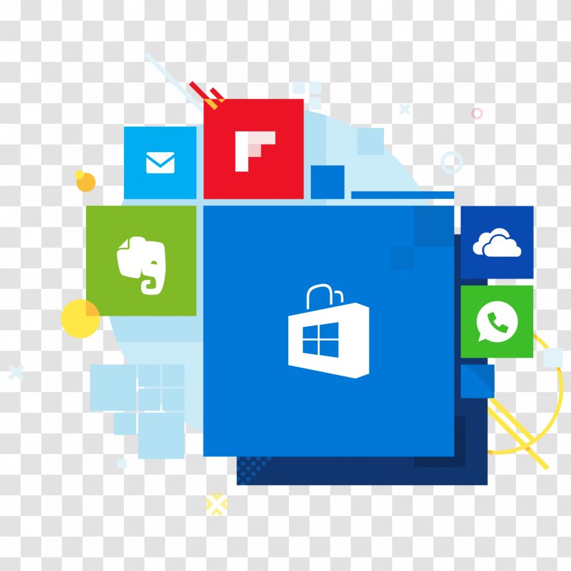 Microsoft Store Mobile App Development - Computer Software - Windows Logos Transparent PNG