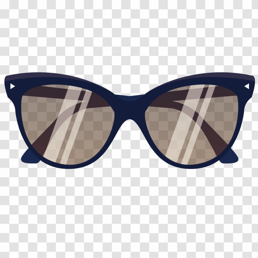 Sunglasses Fashion - Personal Protective Equipment - Vector Transparent PNG