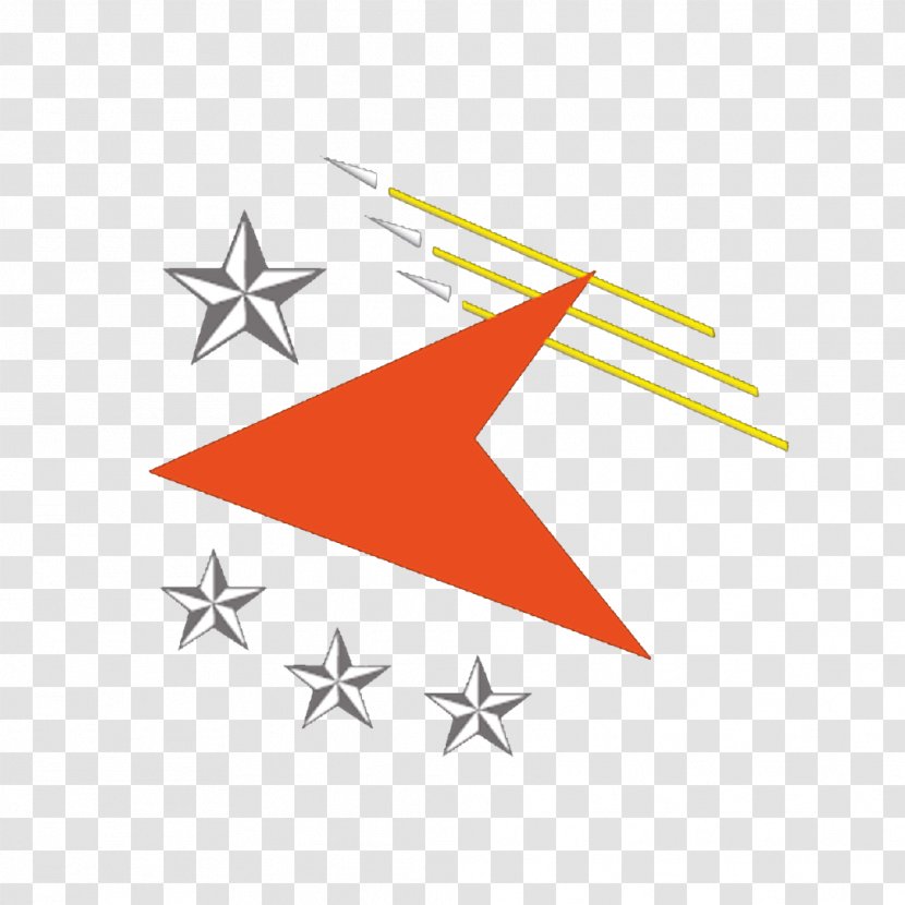 Tattoo Nautical Star - Triangle - Symmetry Transparent PNG