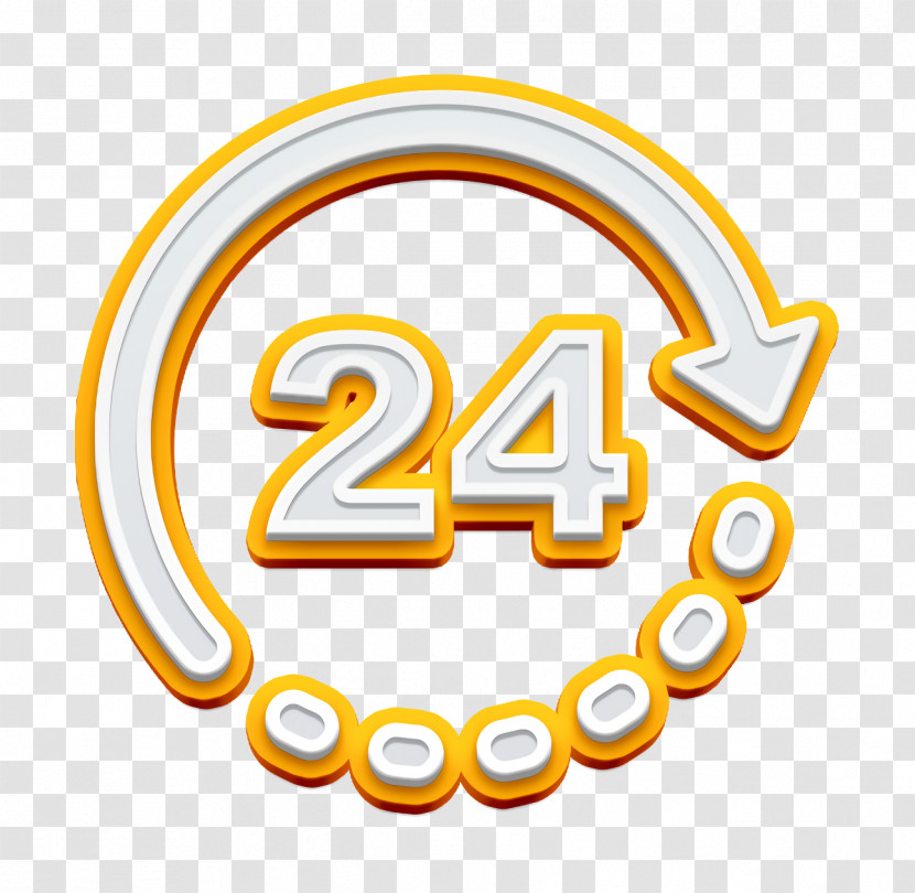 24 Icon Time Goes By Icon Business Icon Transparent PNG