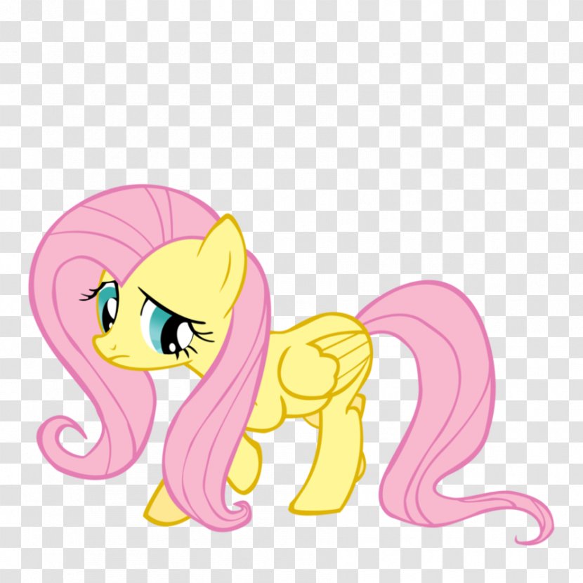 My Little Pony Fluttershy Horse Friendship - Silhouette Transparent PNG