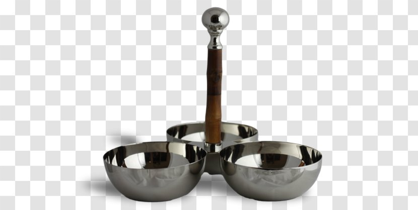 Silver Frying Pan Tableware - Metal - Bamboo Bowl Transparent PNG