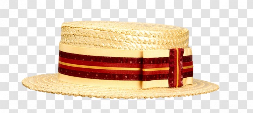 Straw Hat Yellow - Party - Red, Yellow, Hats Transparent PNG