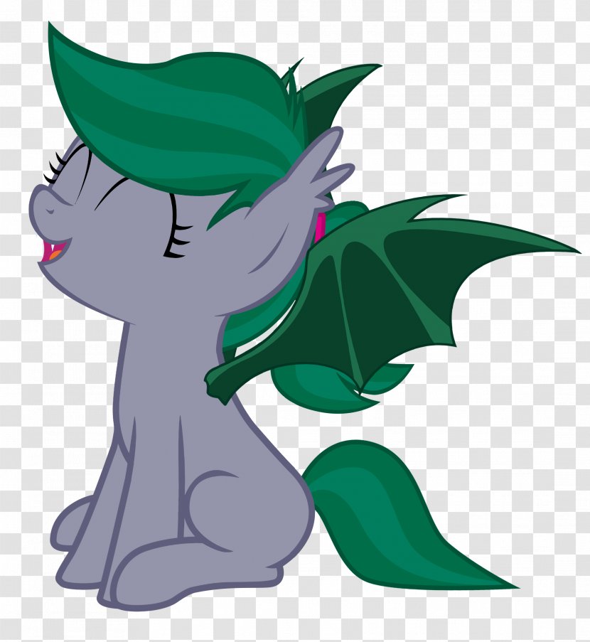 My Little Pony Foal Horse Bat - Heart - English Ivy Transparent PNG