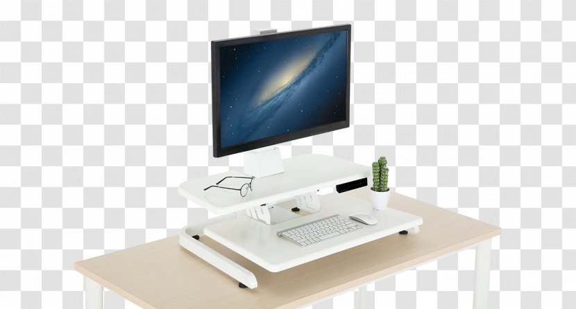 Standing Desk Table Sit-stand - Multimedia Transparent PNG