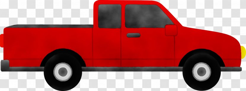 Window Cartoon - Pickup Truck - Rim Vehicle Door Transparent PNG