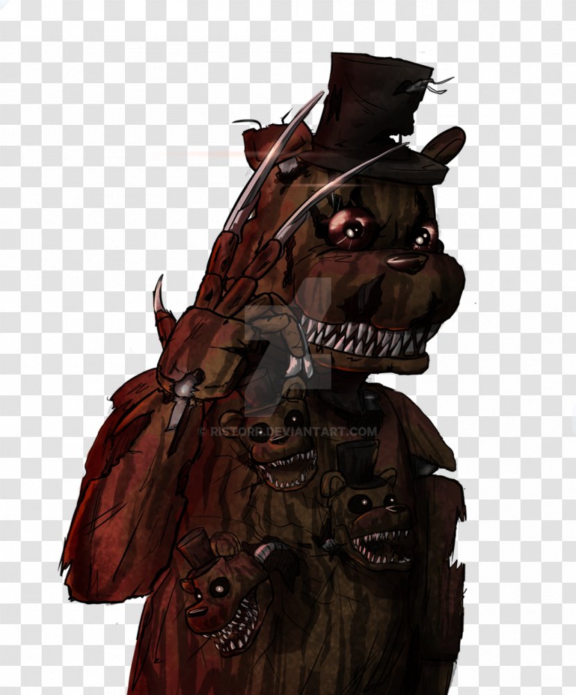 Five Nights At Freddy's 4 2 3 Freddy Krueger - Nightmare Foxy Transparent PNG