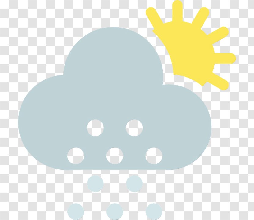 Cloud Transparency Rain Computer Software Thunderstorm - Polka Dot Meteorological Phenomenon Transparent PNG