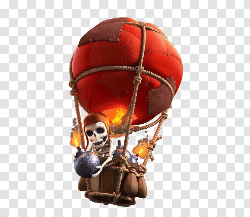 Clash Of Clans Royale Balloon Clones Free Gems - Video Game Transparent PNG