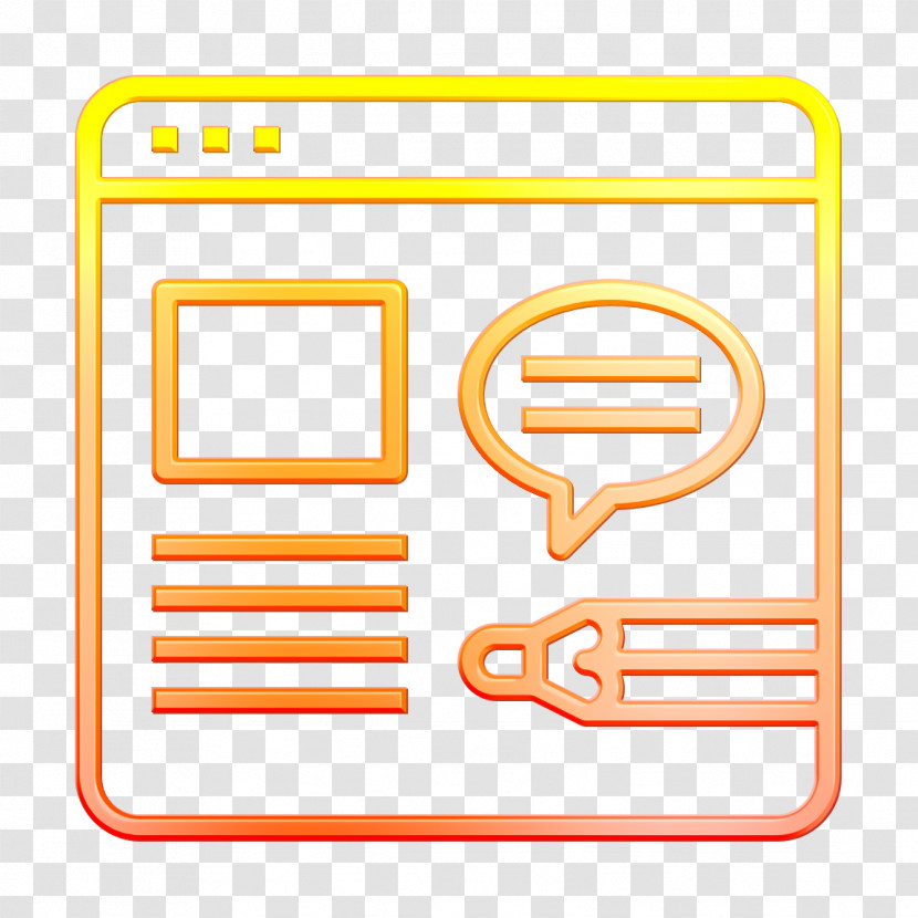 Type Of Website Icon Blog Icon Transparent PNG