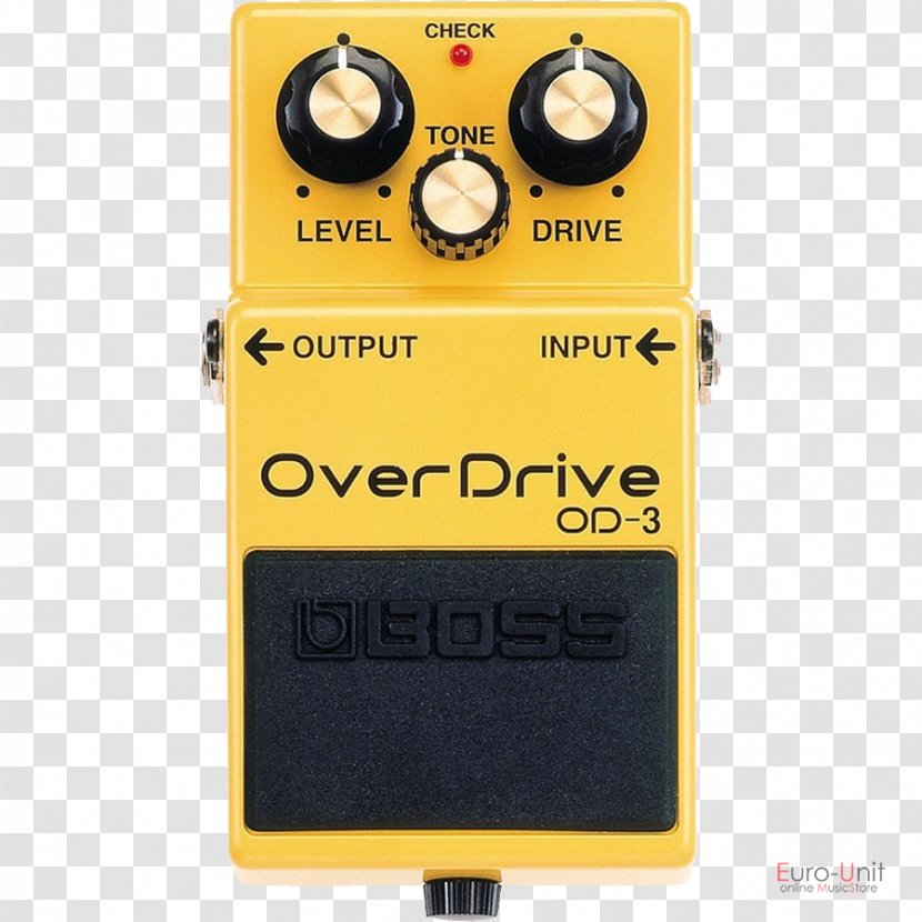 Boss DS-1 BOSS OD-3 OverDrive Distortion Effects Processors & Pedals - Frame - Bass Guitar Transparent PNG