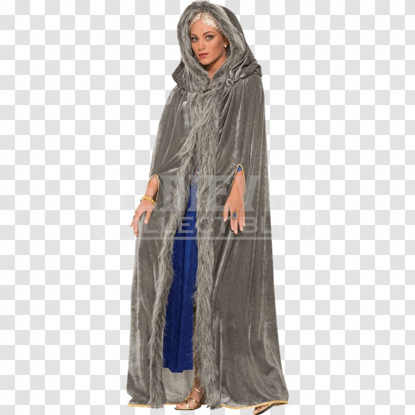 Costume Party Clothing Fake Fur Cape - Woman Transparent PNG