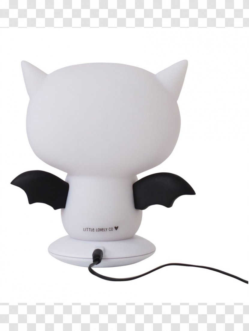 Nightlight LED Lamp Bat - Rechargeable Battery - Light Transparent PNG