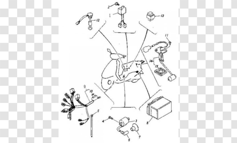 Wiring Diagram Electrical Wires & Cable Circuit Engineering Adly - Technology - Silver Fox Transparent PNG