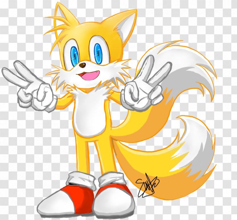 Tails DeviantArt Sonic The Hedgehog - Whiskers Transparent PNG