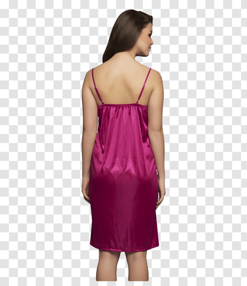 Satin Nightgown Robe Nightwear Dress - Tree Transparent PNG
