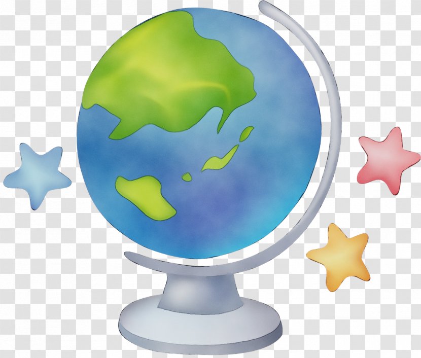 Globe World Earth Clip Art Astronomical Object - Watercolor Transparent PNG