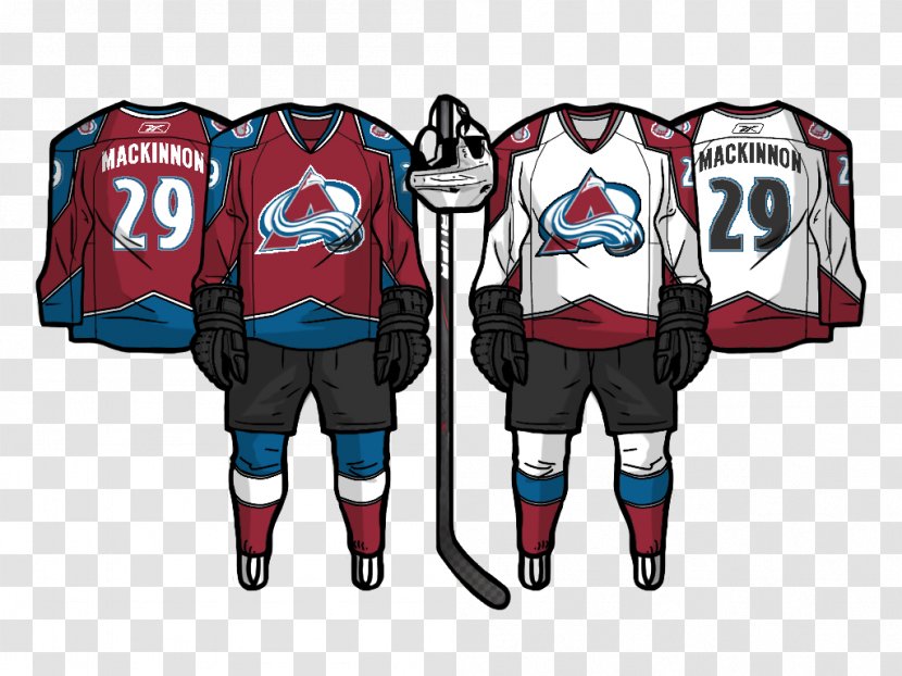 Colorado Avalanche National Hockey League Quebec Nordiques Jersey Ice - Red - Logo Transparent PNG