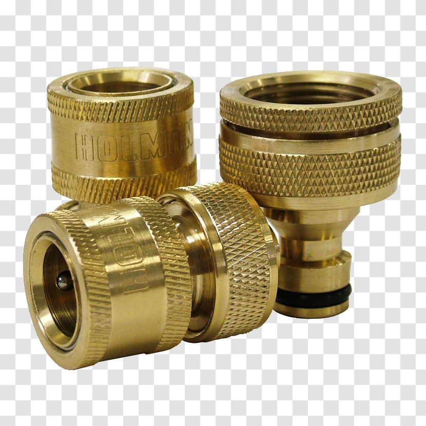 Brass Hose Coupling Piping And Plumbing Fitting Garden Hoses - Water Flow Reducer Transparent PNG