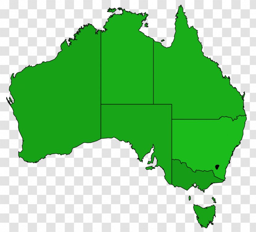 Australia Blank Map World Vector - Grass - Marrage Transparent PNG