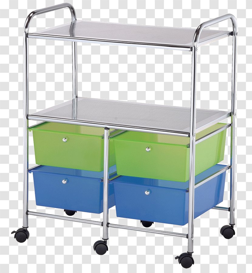 Drawer Plastic Cart Furniture Box - Cartão Transparent PNG