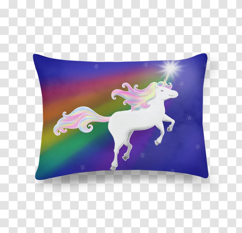 Unicorn Mythology Cushion Legend Cloud - Throw Pillows Transparent PNG