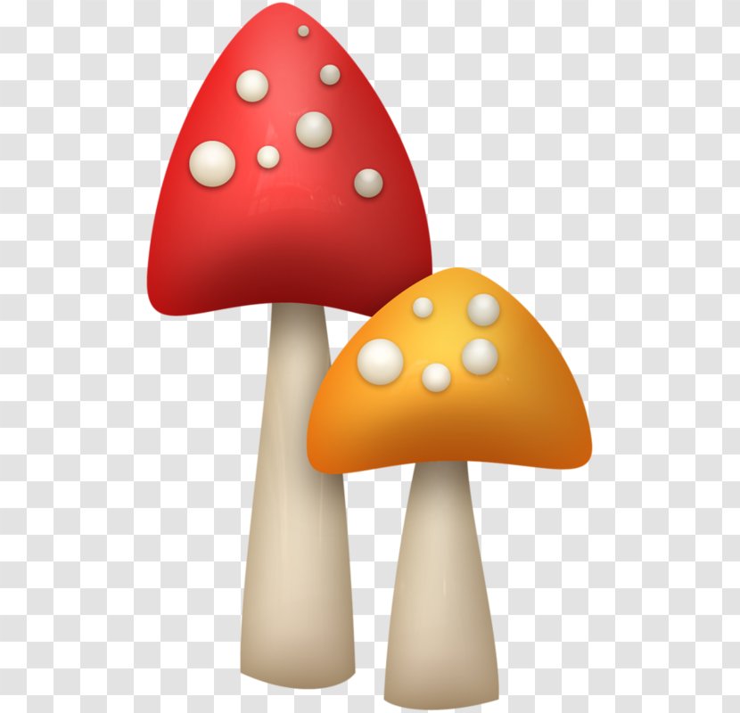 Amanita Muscaria Mushroom Fungus - Hand-painted Mushrooms Transparent PNG