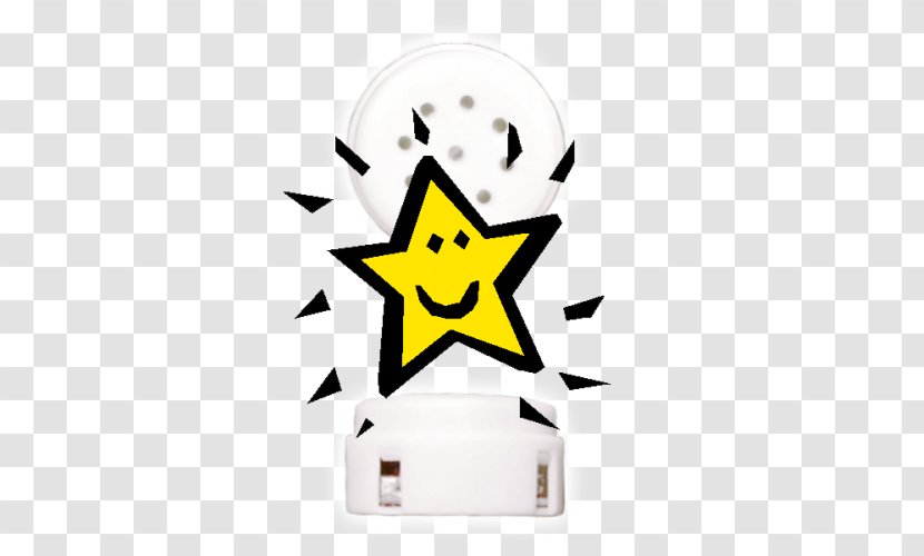 Star Smiley Clip Art - Yellow Transparent PNG