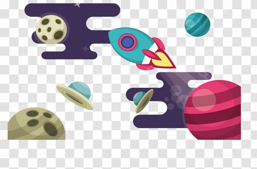 Rocket Cohete Espacial Outer Space Vector Euclidean - Brand - Rockets In Transparent PNG