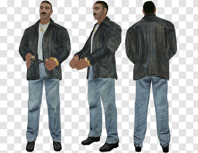 Leather Jacket Jeans - Outerwear Transparent PNG