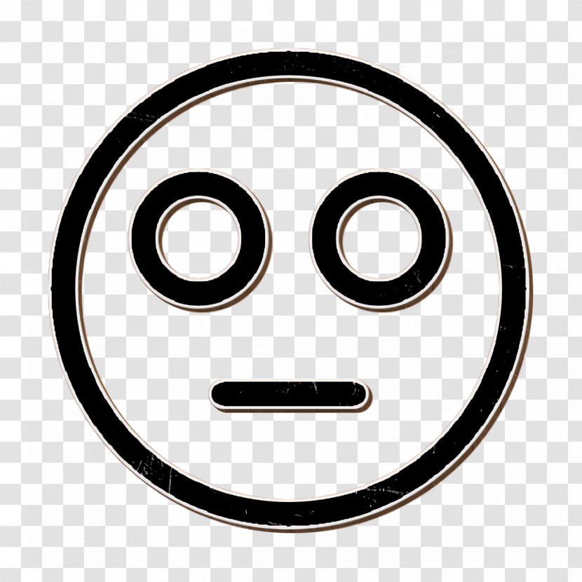 Flushed Icon Smiley And People Icon Transparent PNG