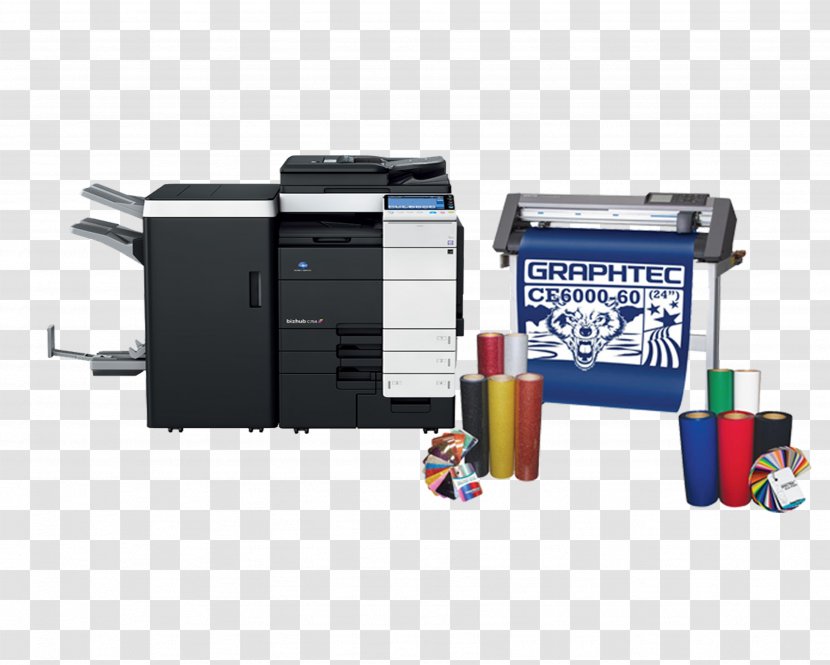 Konica Minolta Multi-function Printer Photocopier Ricoh - Standard Paper Size - Print Studio Transparent PNG