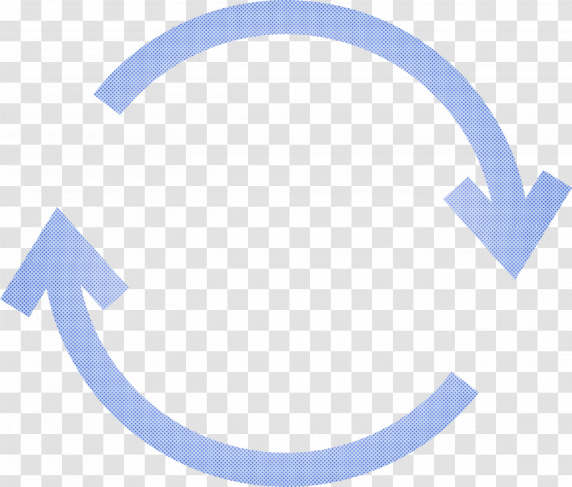 Blue Circle Line Icon Symbol Transparent PNG